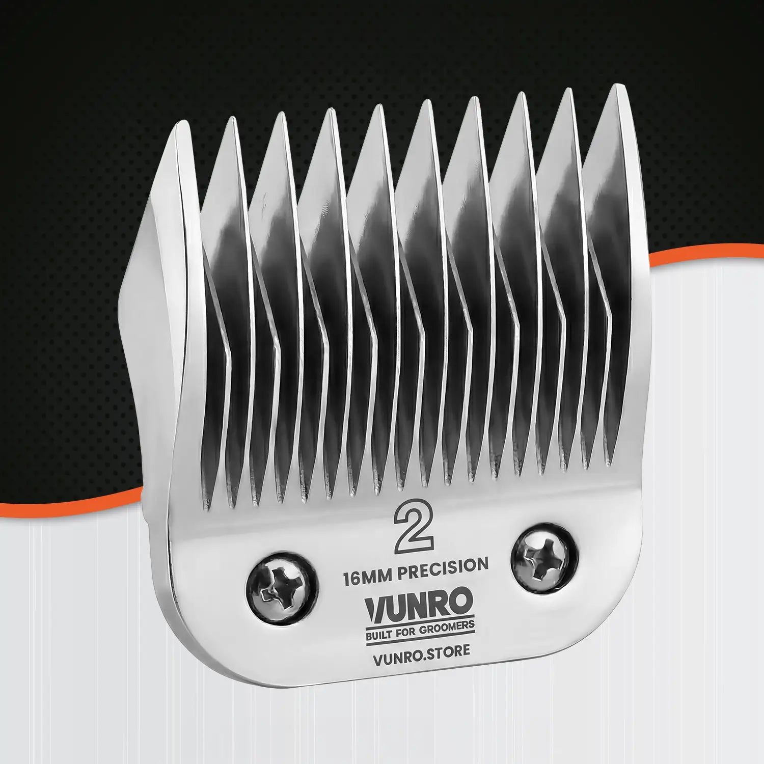 #2 Ceramic Skip Tooth Dog Clipper Blade (16mm)